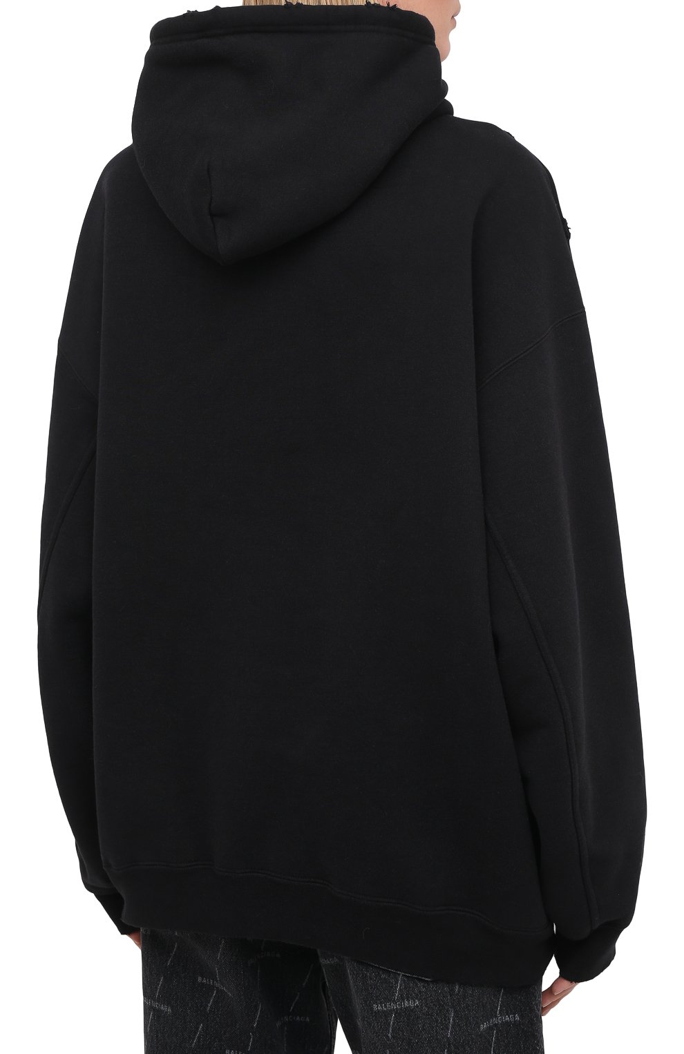 Хлопковое худи BALENCIAGA, арт. 641529/TJVI7, фото 4