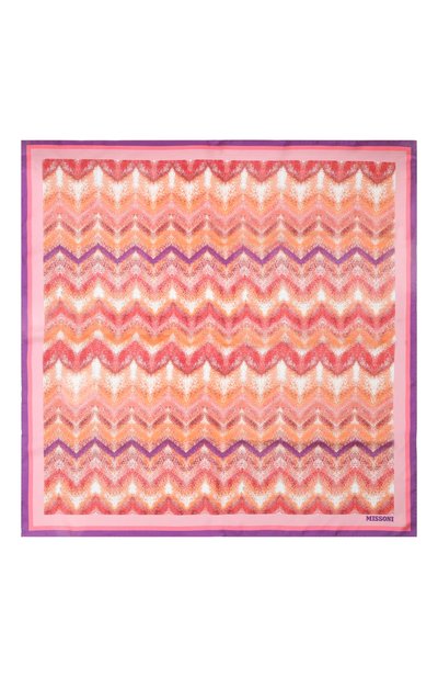 Шелковый платок MISSONI, арт. F041TWDA639, фото 4