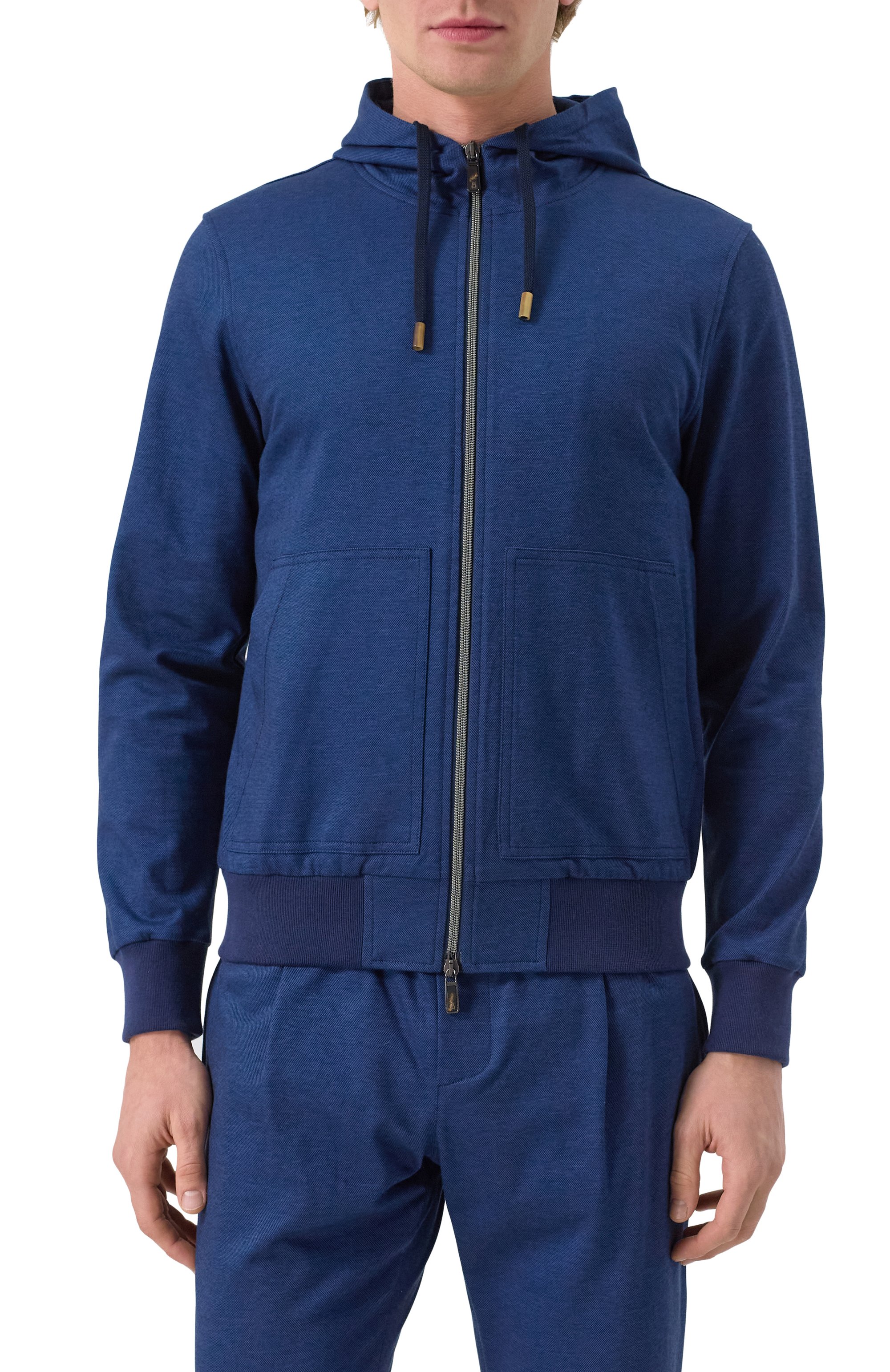 Хлопковая толстовка CAPOBIANCO, арт. 18M402.FE00., фото 3