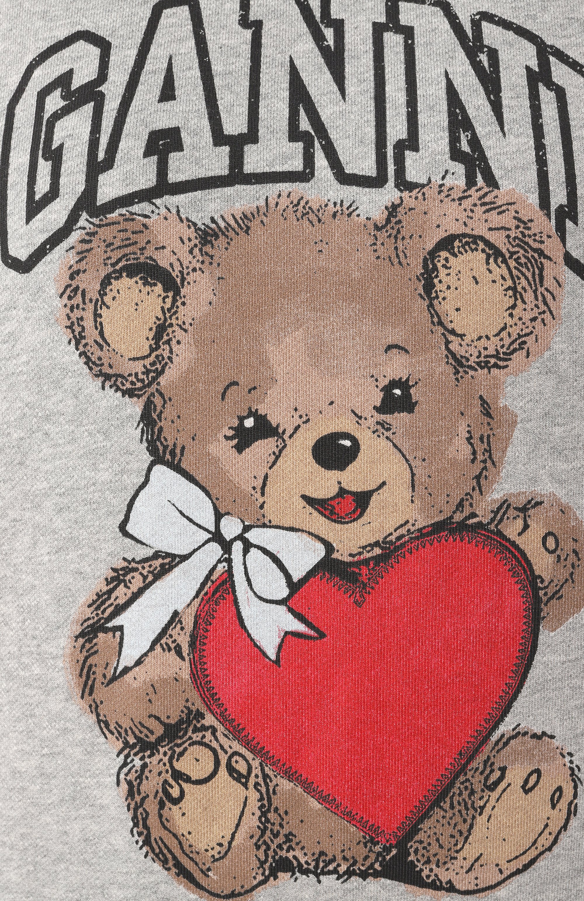 Хлопковое худи GANNI, арт. T4162, фото 6