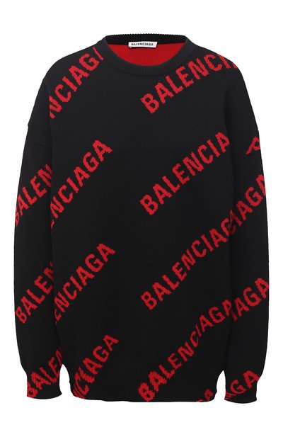 Свитер из хлопка и шерсти BALENCIAGA, арт. 625329/T3178, фото 1