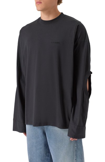 Хлопковый лонгслив VETEMENTS, арт. UH76LS580B, фото 3