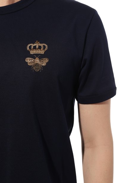 Хлопковая футболка DOLCE & GABBANA, арт. G8PV1Z/G7WUQ, фото 5