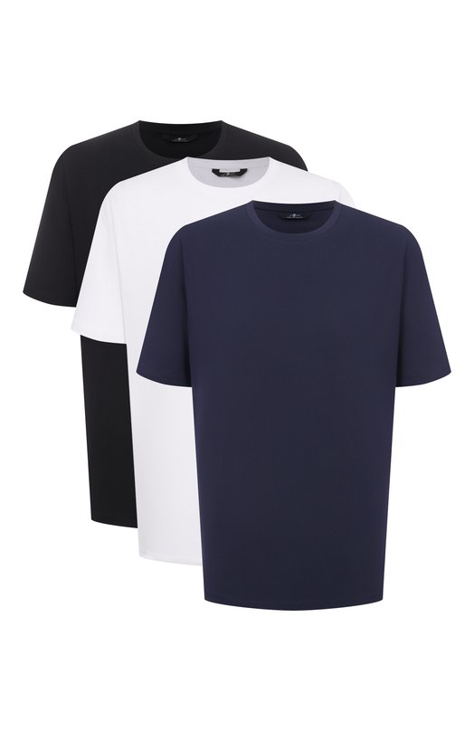 Комплект из трех футболок 7 For All Mankind 7MZ90F14-106 Разноцветный 7MZ90F14-106