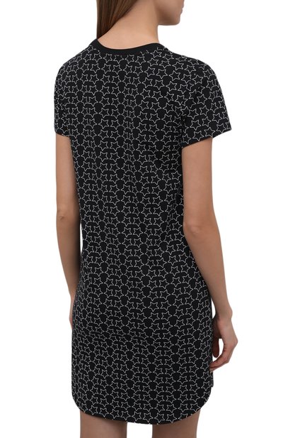 Хлопковая сорочка CALVIN KLEIN черного цвета по цене 5810 руб., арт. QS6358E, фото 4 Хлопковая сорочка CALVIN KLEIN, арт. QS6358E, фото 4