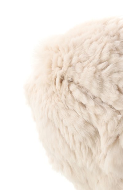 Меховая шапка из кролика YVES SALOMON ENFANT, арт. 26WEA301XXREXX, фото 3