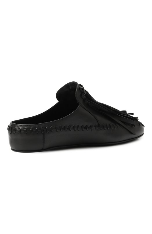 Кожаные сабо Hadle Ann Demeulemeester B0013366/LT170 Чёрный  B0013366/LT170 Фото 5