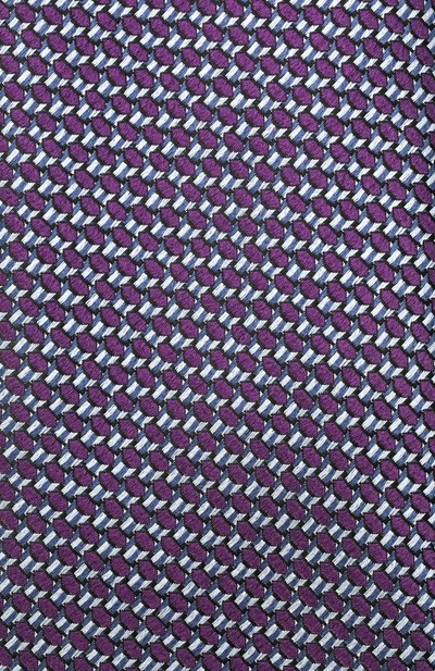 Шелковый галстук ZEGNA фиолетового цвета по цене 22150 руб., арт. Z3E31T/1XW, фото 4 Шелковый галстук ZEGNA, арт. Z3E31T/1XW, фото 4