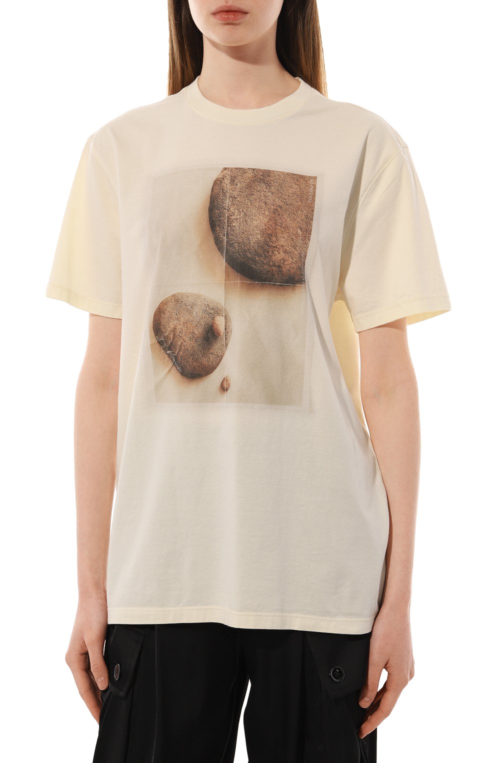 Хлопковая футболка AG ADRIANO GOLDSCHMIED, арт. 70240LXYP, фото 3