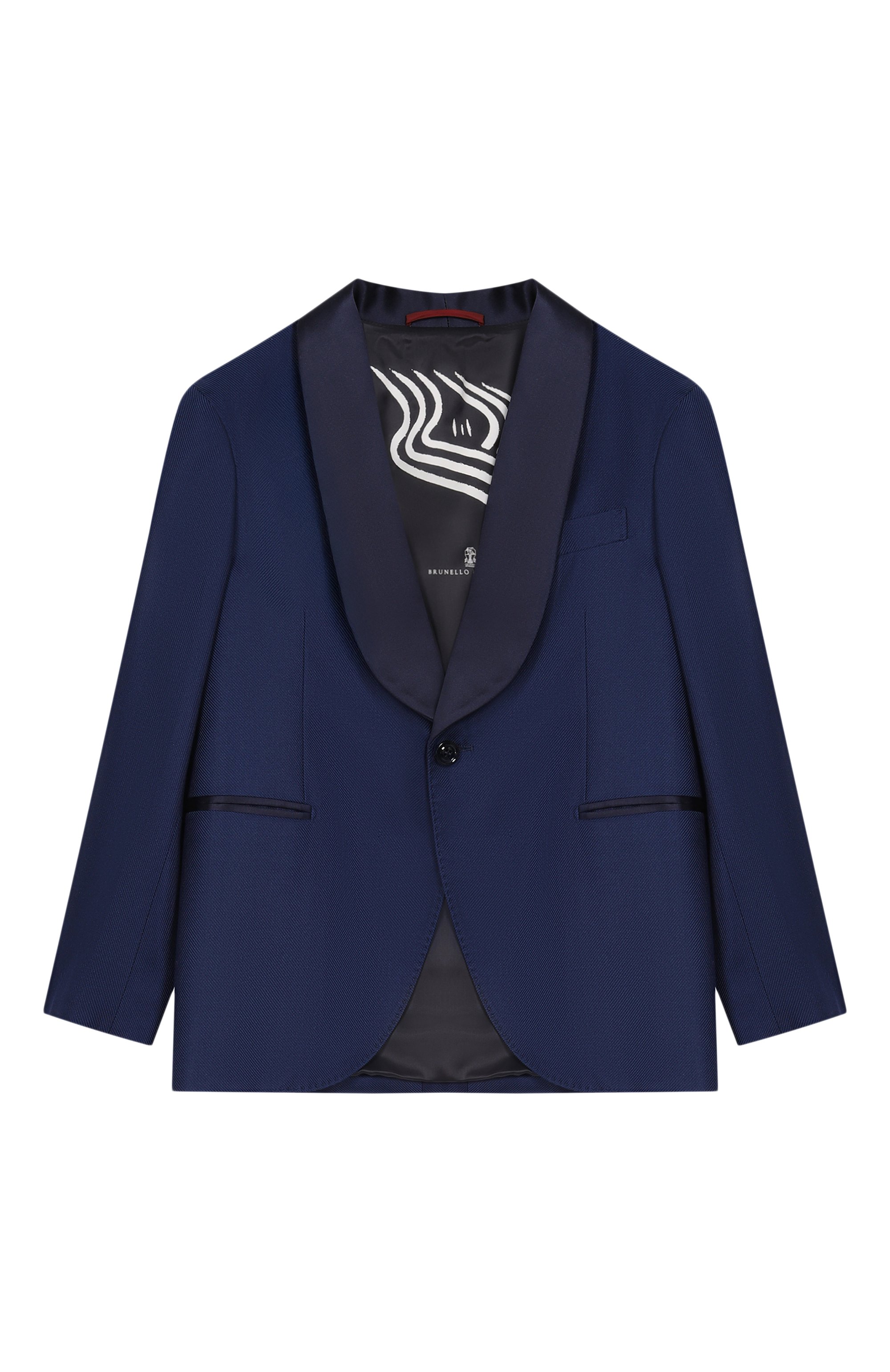 Шелковый пиджак BRUNELLO CUCINELLI, арт. BR483S720B, фото 1
