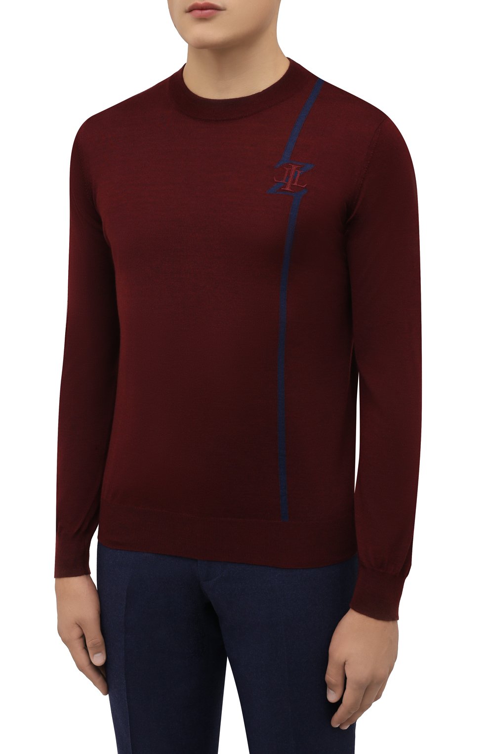 Джемпер из кашемира и шелка ZILLI, арт. MBW-DC046-LETT1/ML01, фото 3