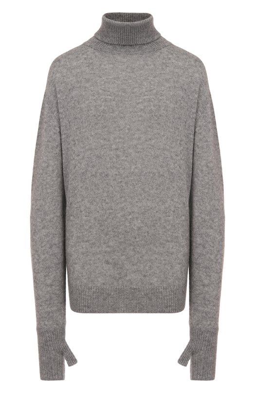 Свитер из кашемира и шелка Kiton D5672330930 Серый D5672330930