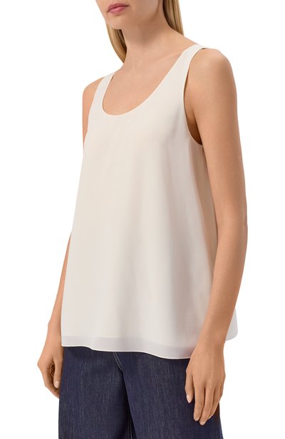 Шелковый топ MVST кремового цвета по цене 59950 руб., арт. M26.2PW.B034/F090, фото 3 Шелковый топ MVST, арт. M26.2PW.B034/F090, фото 3