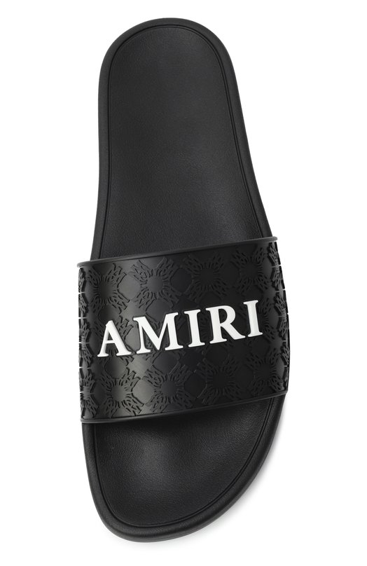 Шлепанцы MA Quad Amiri AMF0SL1005 Чёрный  AMF0SL1005 Фото 6