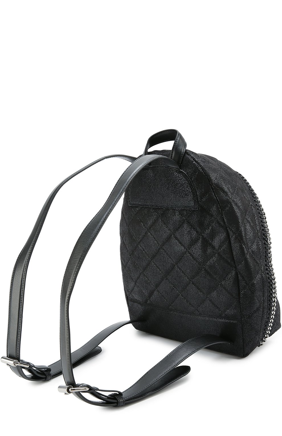 Стеганый рюкзак falabella mini из эко-кожи STELLA MCCARTNEY, арт. 410905/W9477, фото 3