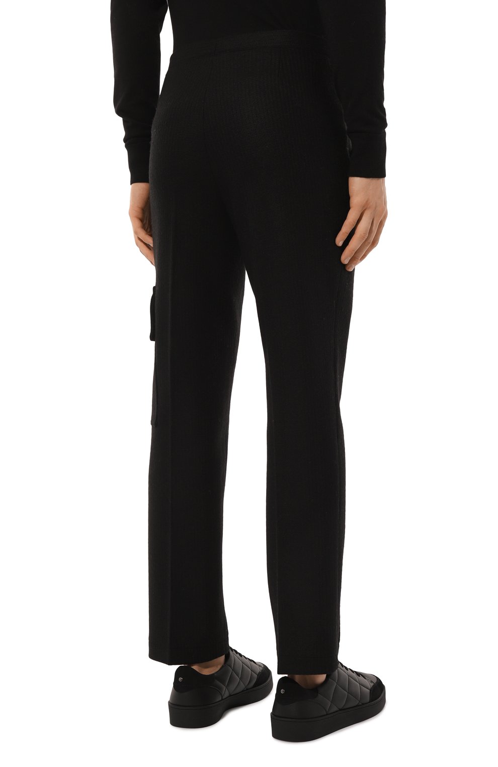 Шерстяные брюки KITON, арт. UMM0523H0907907, фото 4