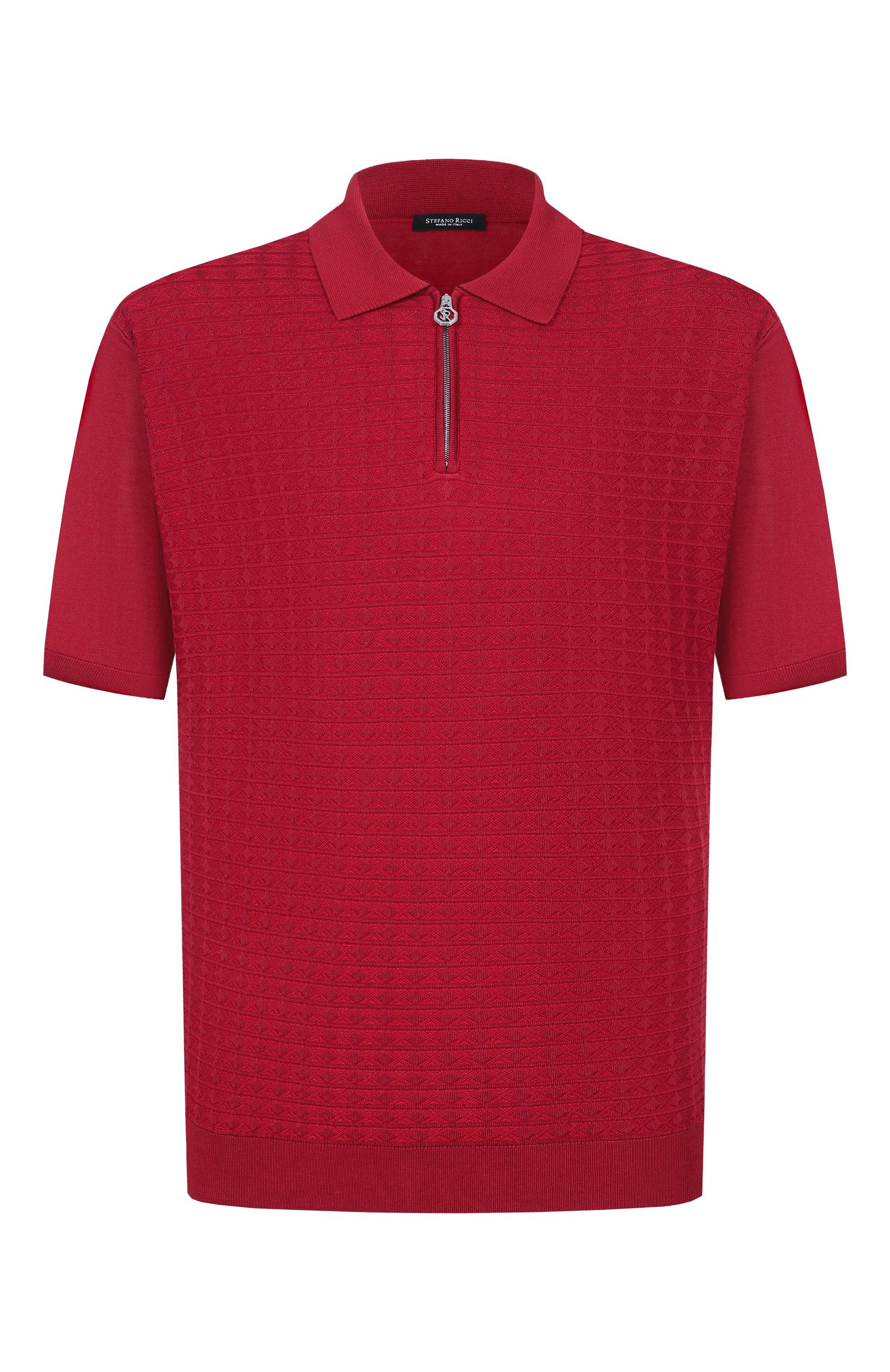 Поло из шелка и хлопка STEFANO RICCI, арт. K212038P31/F26194_003, фото 1