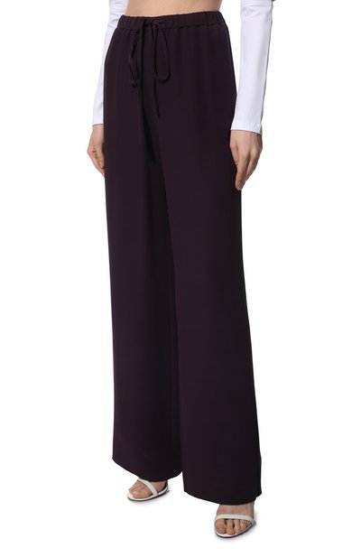 Шелковые брюки VALENTINO, арт. XB3RB4D01MM, фото 3