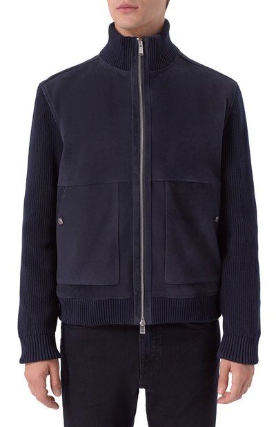 Комбинированный бомбер BOSS, арт. 50547673, фото 3