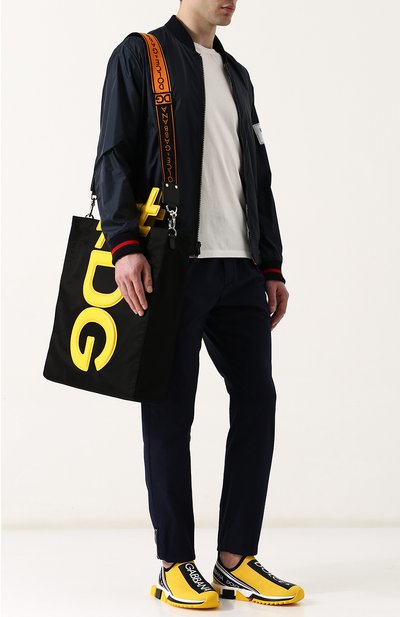 Текстильные кроссовки sorrento DOLCE & GABBANA, арт. CS1595/AH677, фото 2