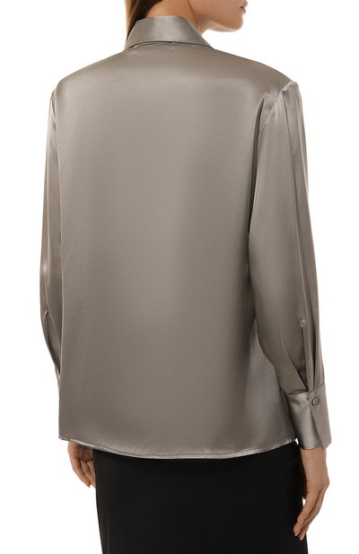 Шелковая рубашка ERIKA CAVALLINI, арт. P4WS06, фото 4