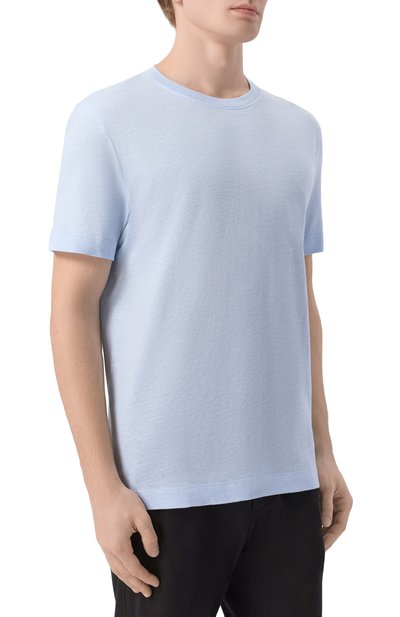 Футболка изо льна и хлопка BOSS, арт. 50559163, фото 3