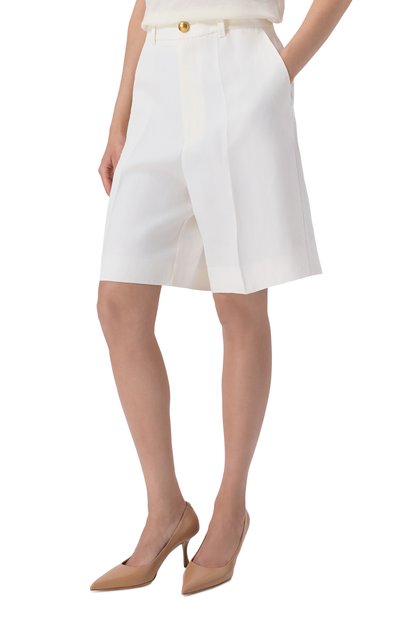 Шорты из вискозы и льна P.A.R.O.S.H., арт. D233016G/RAISA26, фото 3