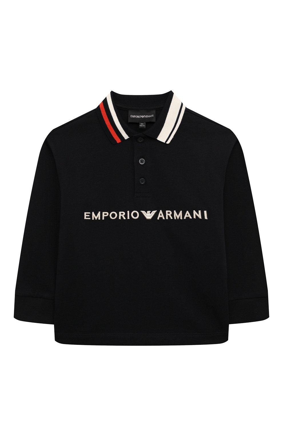 Хлопковое поло EMPORIO ARMANI, арт. 6D4FJ3/1JWZZ, фото 1