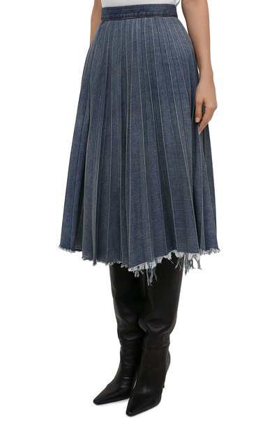 Джинсовая юбка BALENCIAGA, арт. 657640/TJW67, фото 3