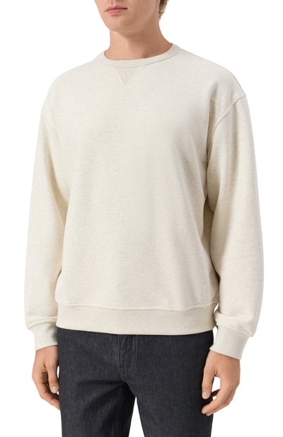 Хлопковый свитшот 12 STOREEZ, арт. 129461, фото 3