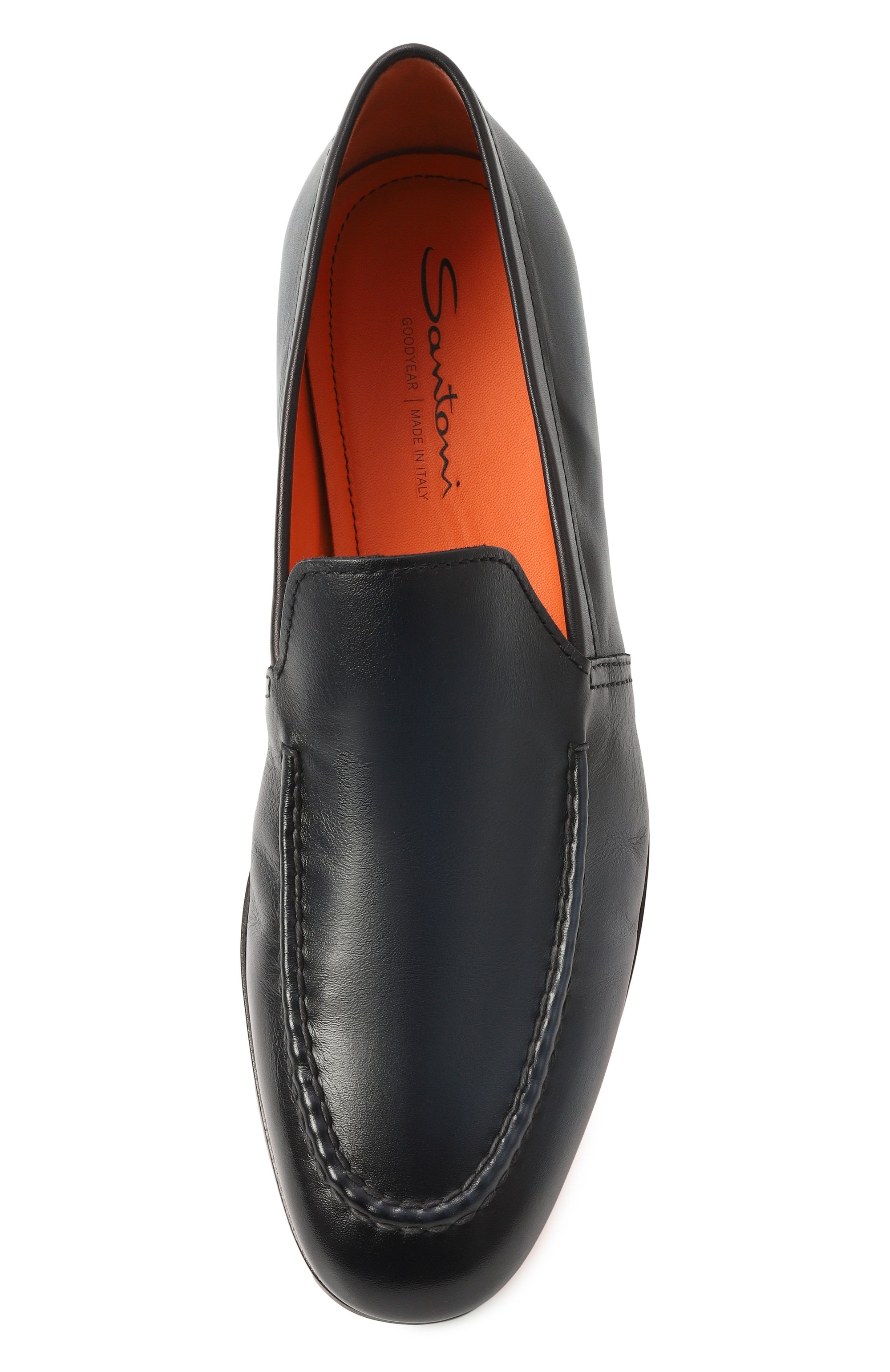 Кожаные лоферы carlos SANTONI, арт. MCNG18000SA4BSLFN01, фото 6