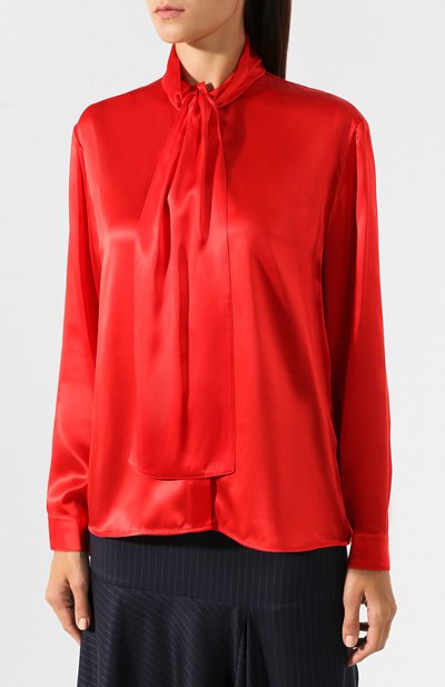 Шелковая блузка BALENCIAGA, арт. 595189/TGN03, фото 3