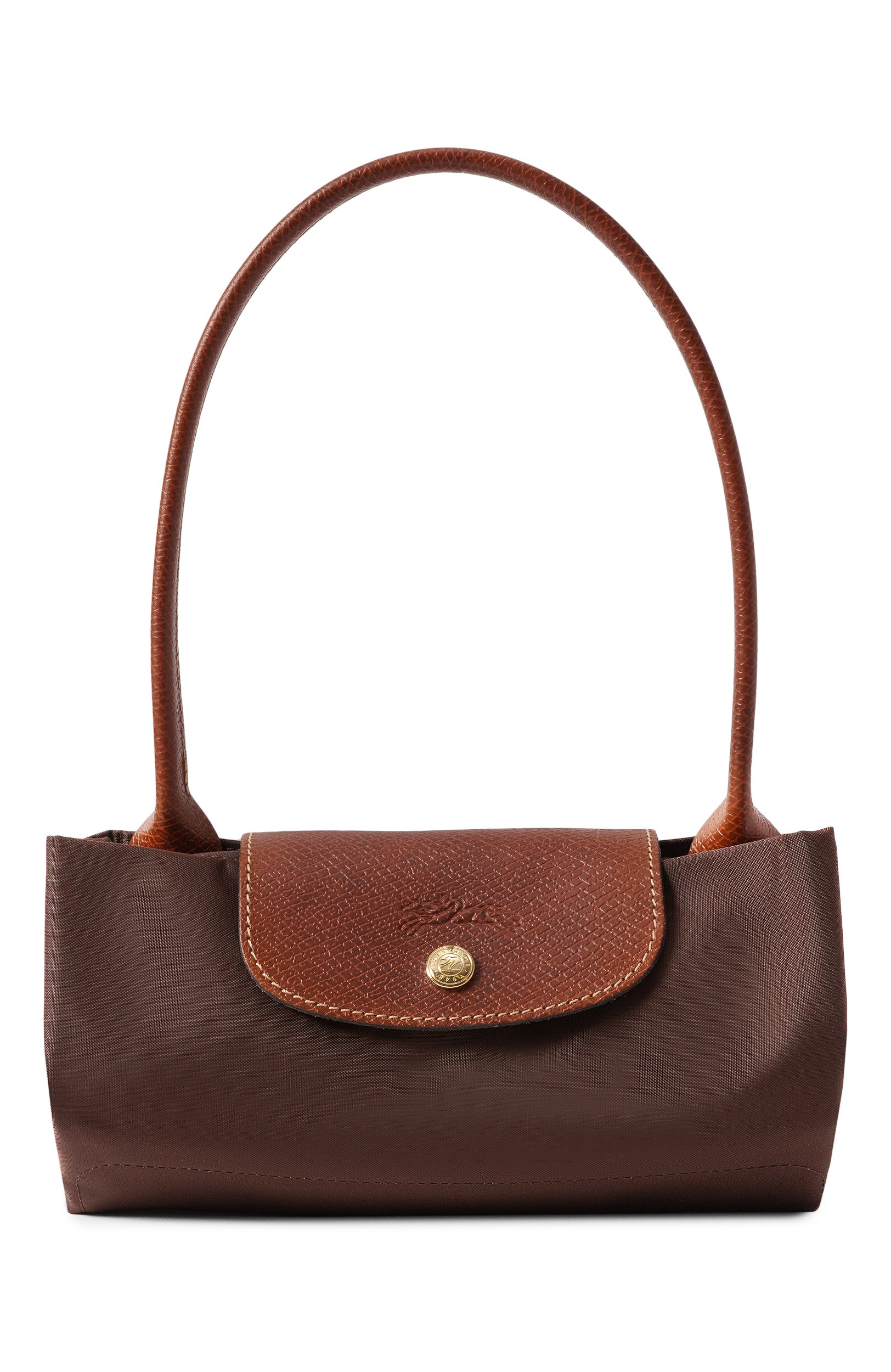 Сумка le pliage original medium LONGCHAMP коричневого цвета по цене 19950 руб., арт. L2605089/089, фото 7 Сумка le pliage original medium LONGCHAMP, арт. L2605089/089, фото 7