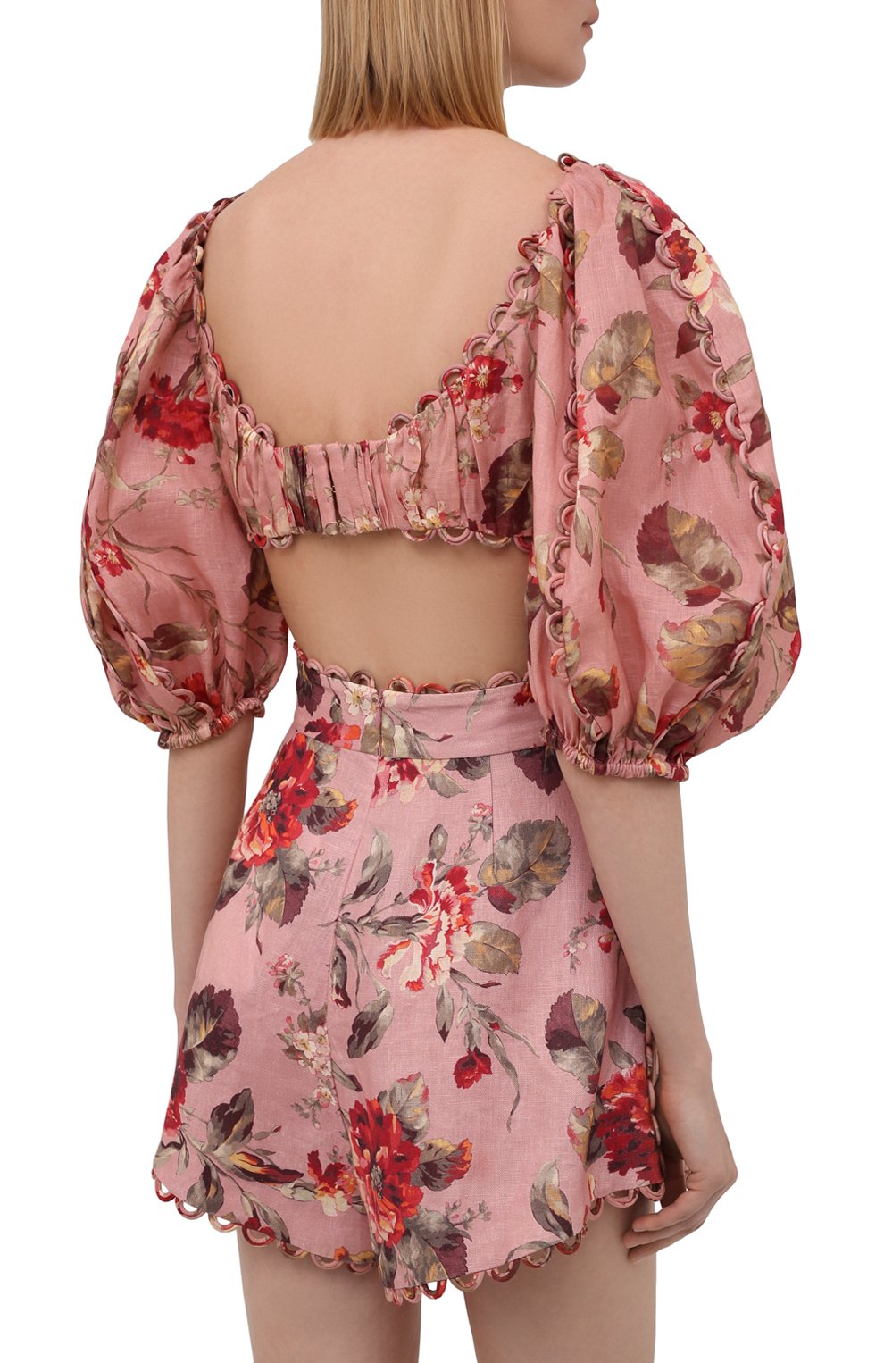 Льняной топ ZIMMERMANN, арт. 1476TCAS, фото 4