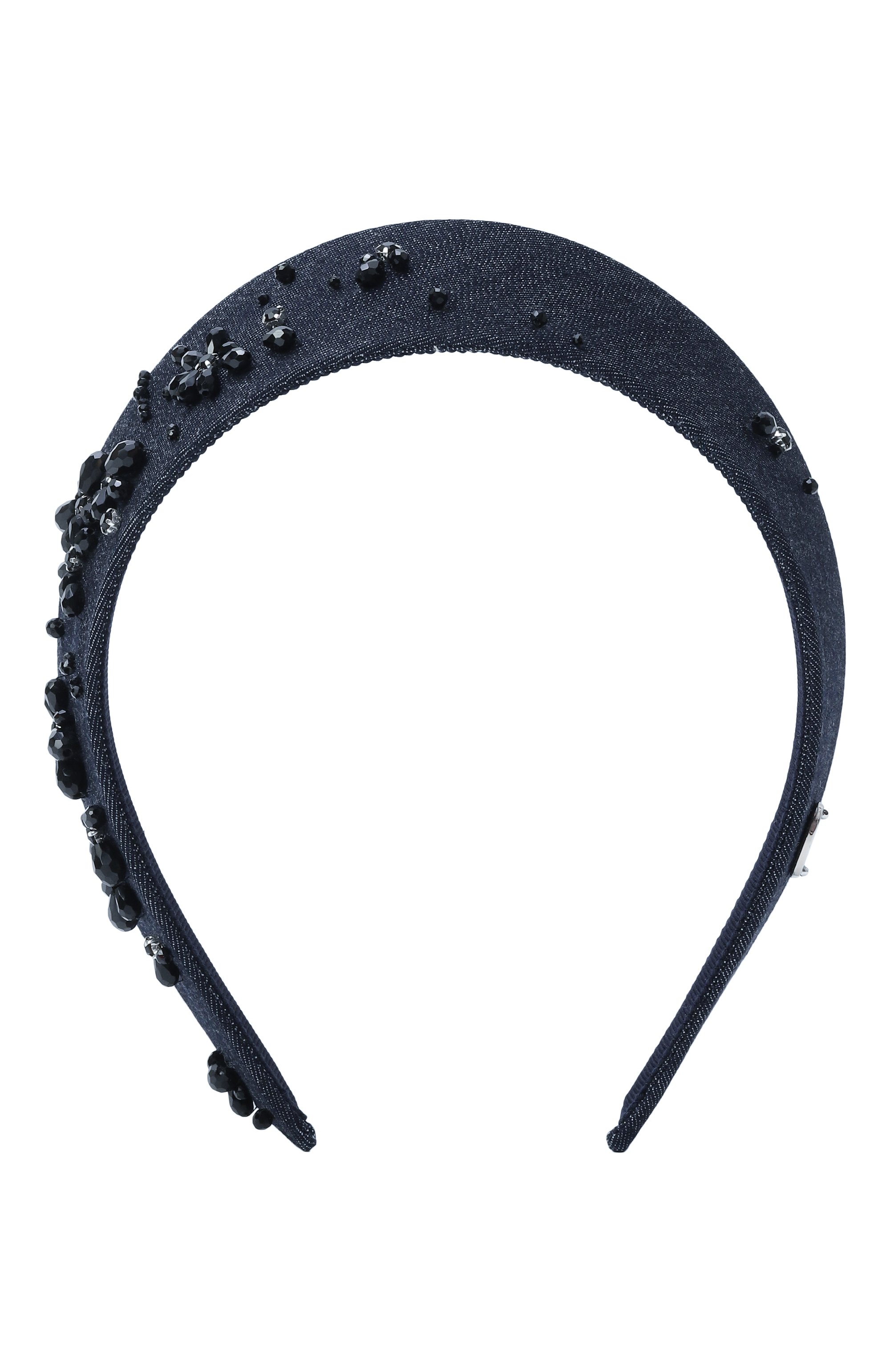 Кокошник PANFIL синего цвета по цене 18000 руб., арт. JIN3-KOK3-DB, фото 1 Кокошник PANFIL, арт. JIN3-KOK3-DB, фото 1