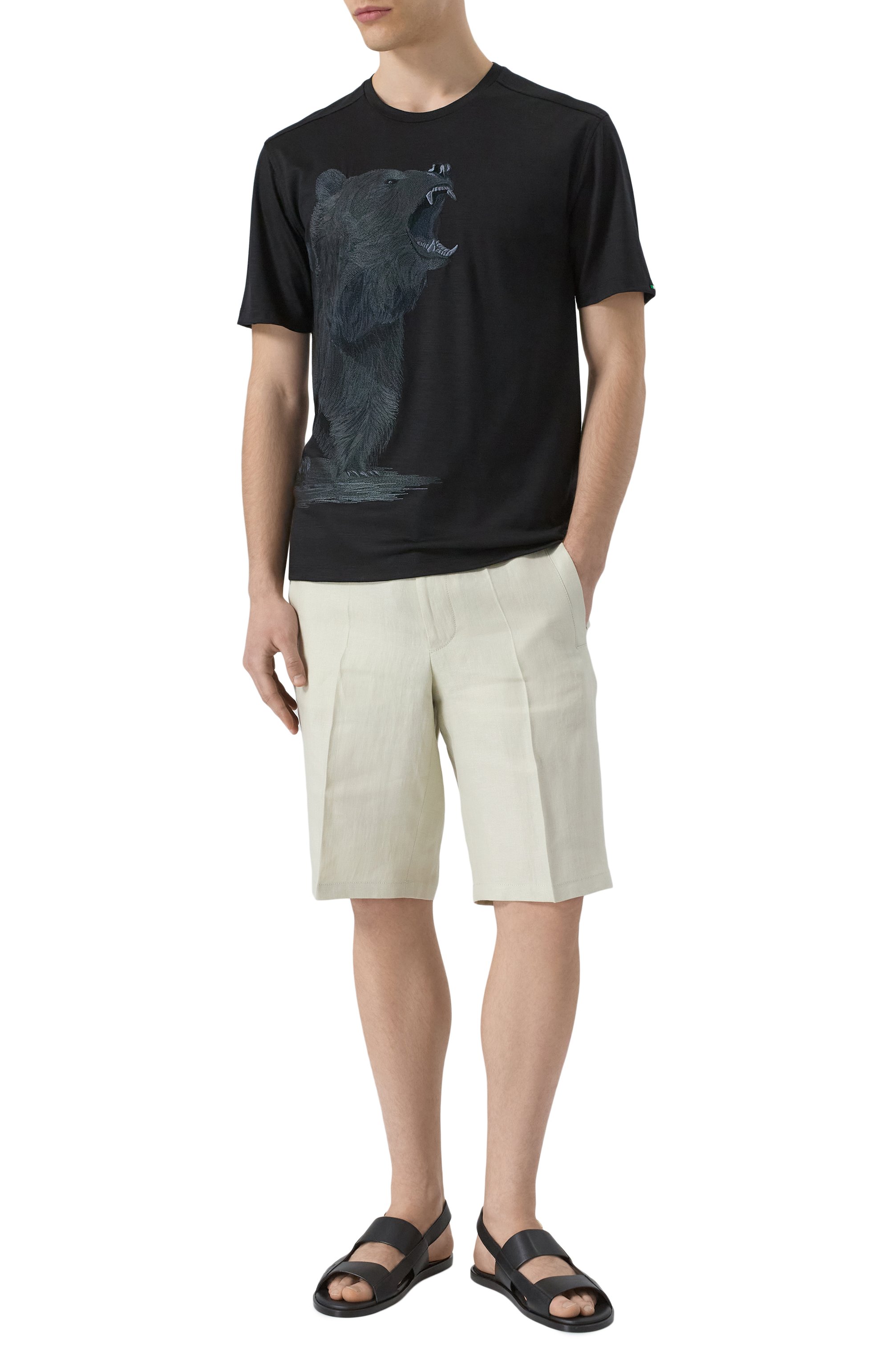 Шерстяная футболка STEFANO RICCI, арт. MNH5204440/WV, фото 2