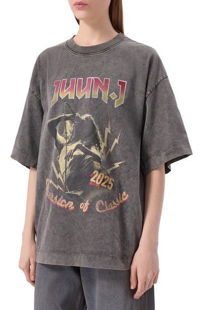 Хлопковая футболка JUUN.J, арт. JW5742W06, фото 3