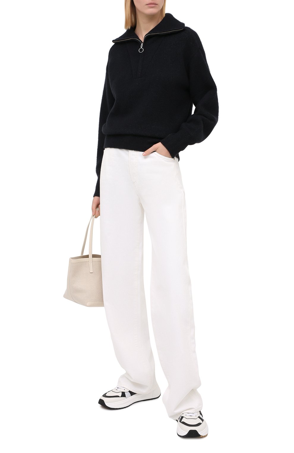 Свитер ISABEL MARANT ETOILE темно-серого цвета по цене 53950 руб., арт. PU0766-20A081E/FANCY, фото 2 Свитер ISABEL MARANT ETOILE, арт. PU0766-20A081E/FANCY, фото 2