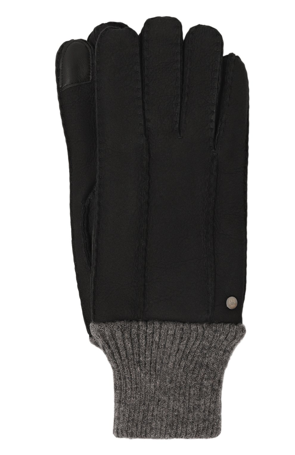 Перчатки ROECKL черного цвета по цене 17450 руб., арт. 13013-884, фото 1 Перчатки ROECKL, арт. 13013-884, фото 1