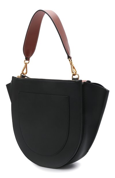 Сумка hortensia medium WANDLER черного цвета по цене 97000 руб., арт. H0RTENSIA BAG MEDIUM, фото 3 Сумка hortensia medium WANDLER, арт. H0RTENSIA BAG MEDIUM, фото 3