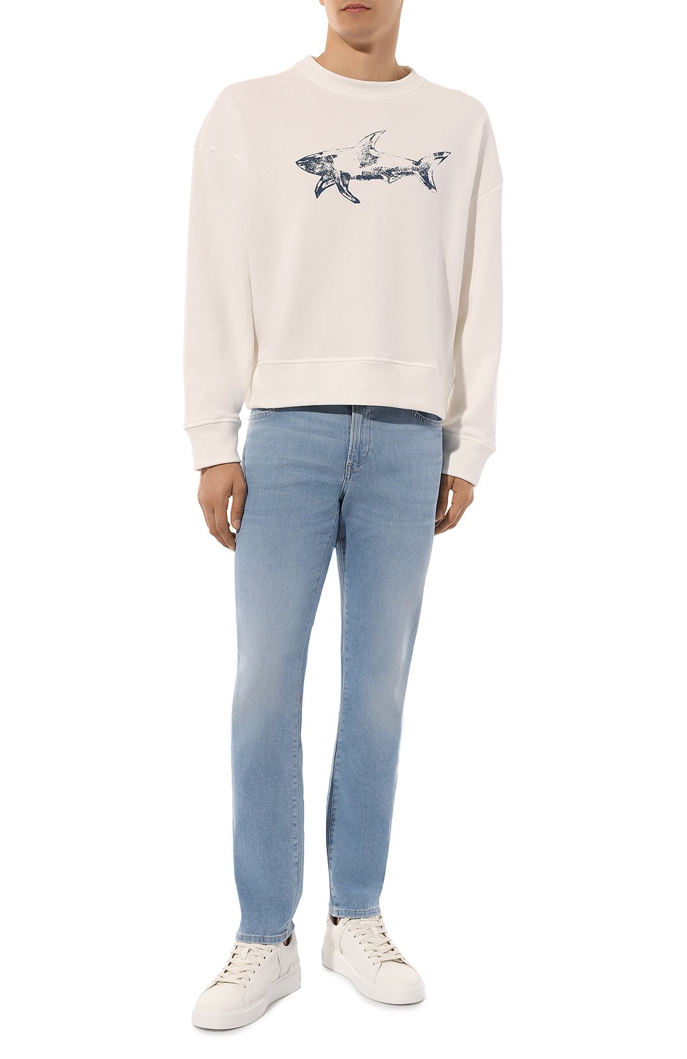 Хлопковый свитшот PAUL&SHARK, арт. 14311875, фото 2