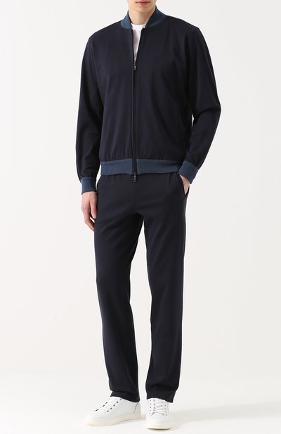 Хлопковые спортивные брюки прямого кроя BRIONI, арт. UJ4D/P3607, фото 2