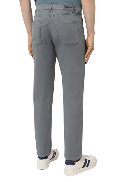 Хлопковые брюки KITON, арт. UPNJSK0606D, фото 4