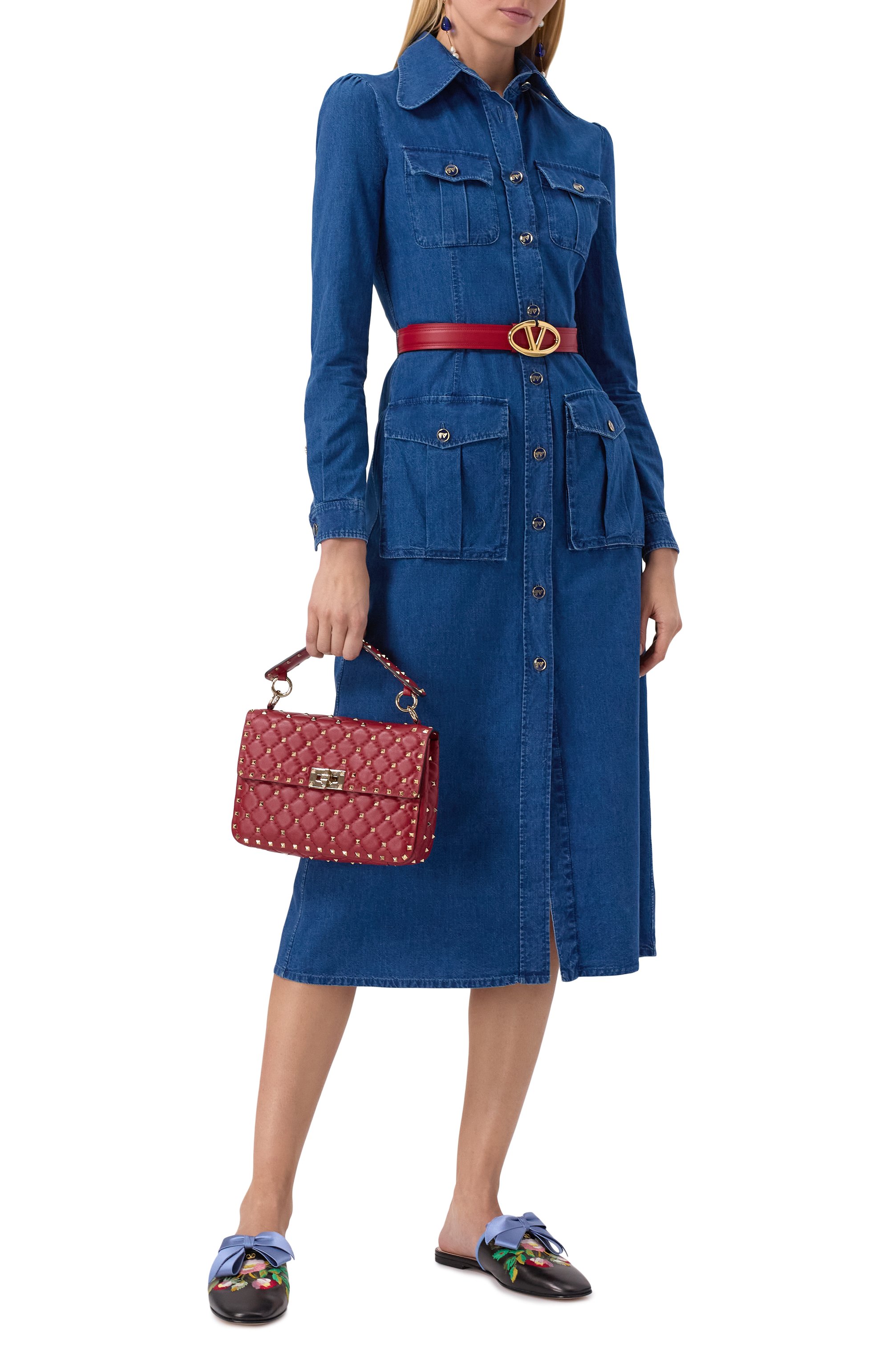 Кожаные сабо beauregard VALENTINO, арт. 6W2S0LJ4/RHP, фото 2