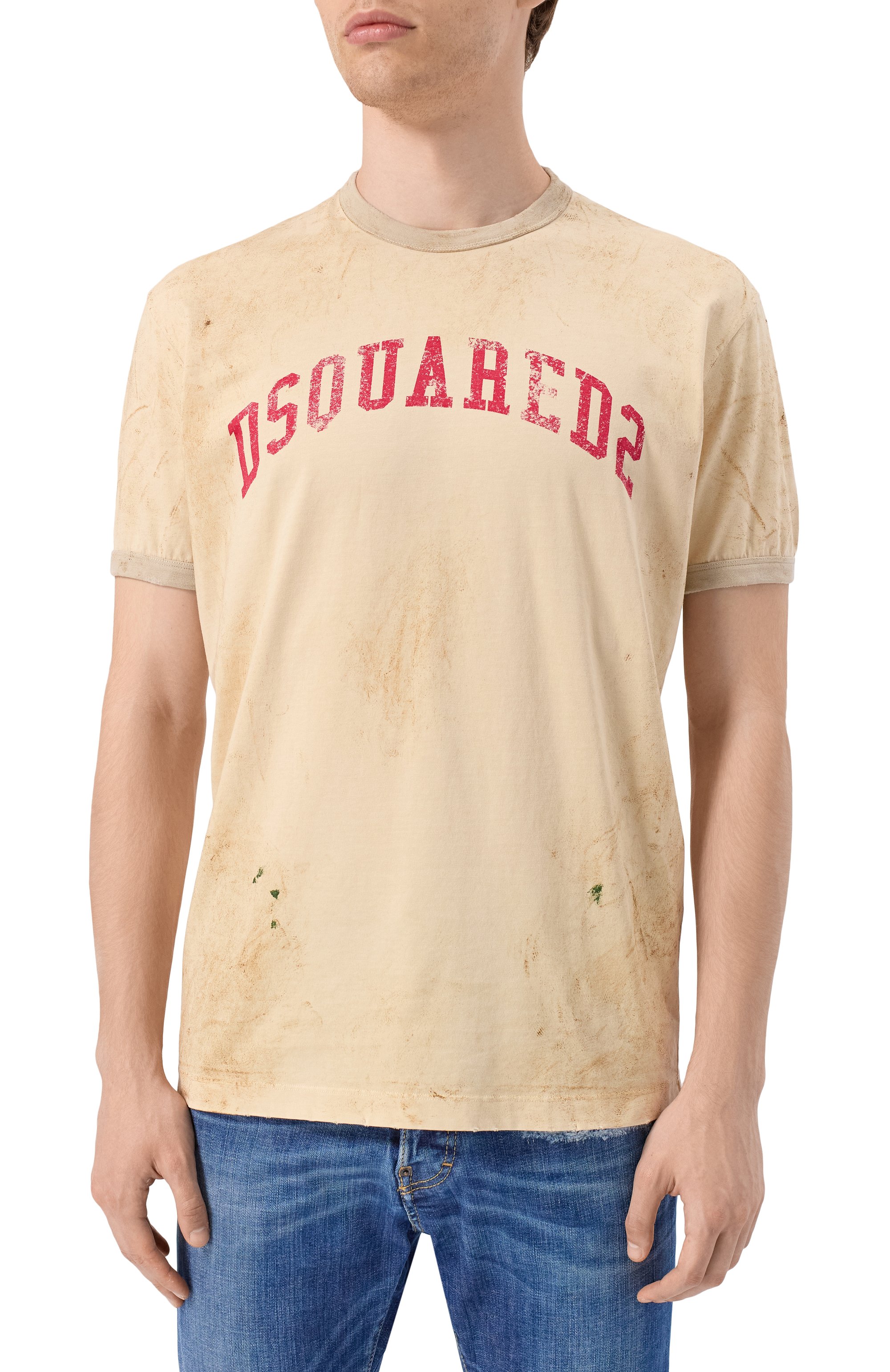 Хлопковая футболка DSQUARED2, арт. S74GD1461/D20035, фото 3