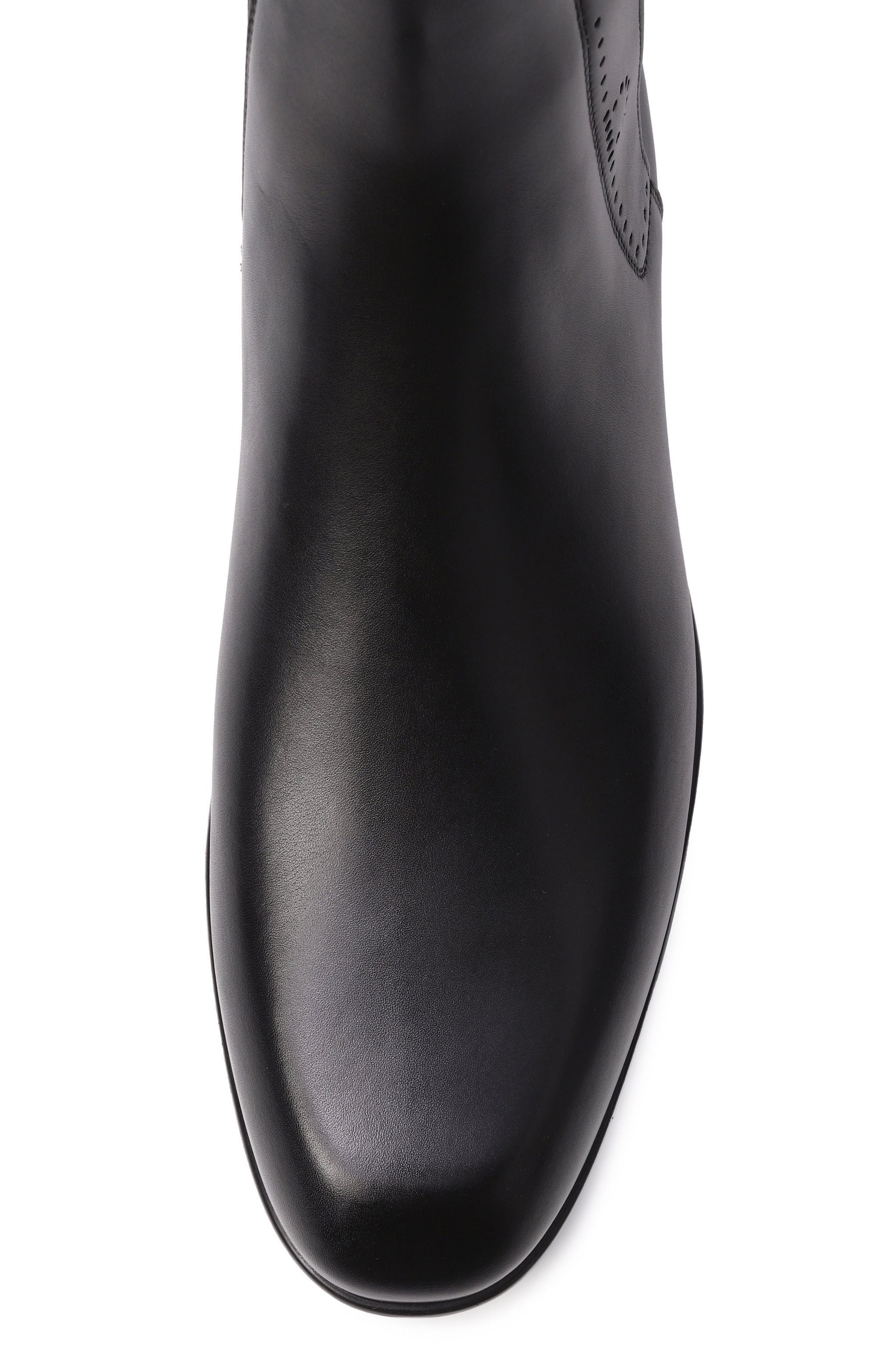 Кожаные челси FERRAGAMO, арт. 029963/784411, фото 6