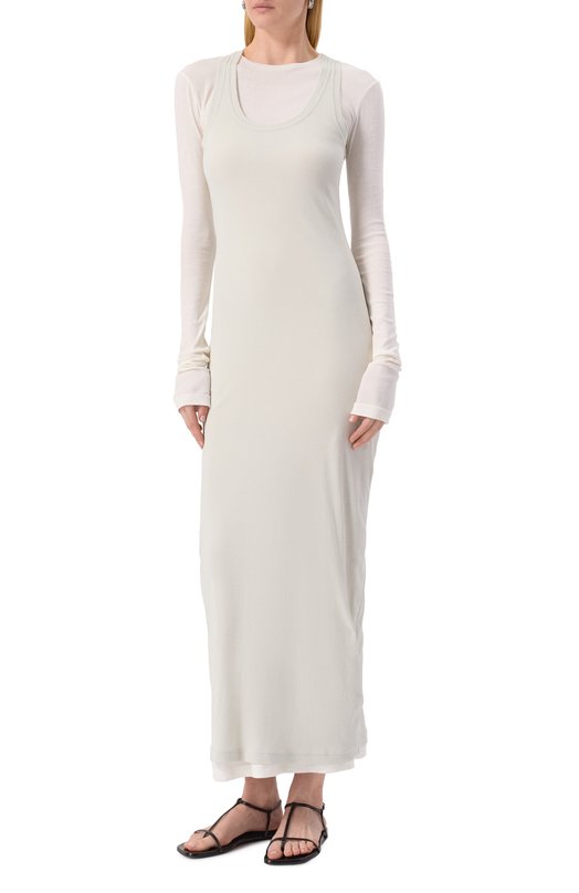 Комплект из трех платьев Jil Sander J40FV0103/JTN356 Хаки  J40FV0103/JTN356 Фото 7