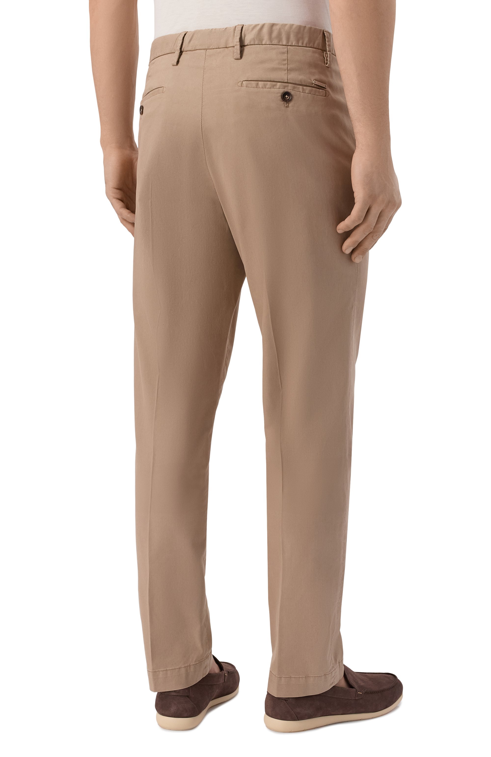 Брюки из лиоцелла и хлопка CORNELIANI, арт. 274ED6/2720129, фото 4