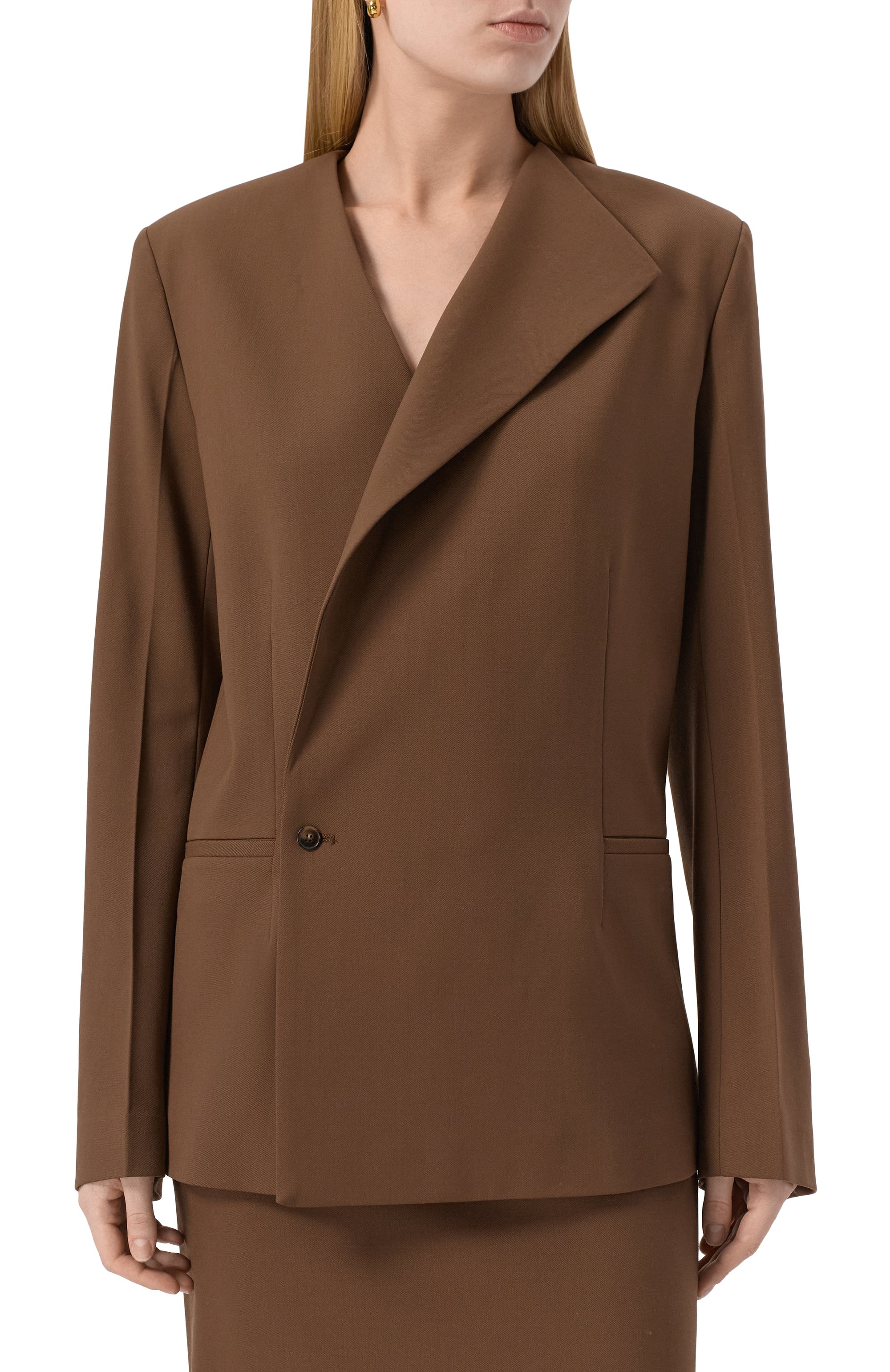 Шерстяной жакет LOULOU DE SAISON, арт. N0D0, фото 3