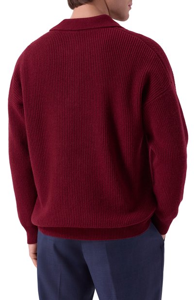 Шерстяное поло KITON, арт. UMM066108, фото 4